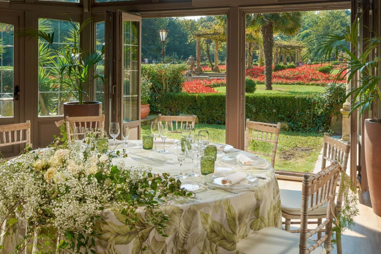 Nh 콜렉션 팔라시오 데 아빌레스 아비엘 외부 사진 The hotel's restaurant